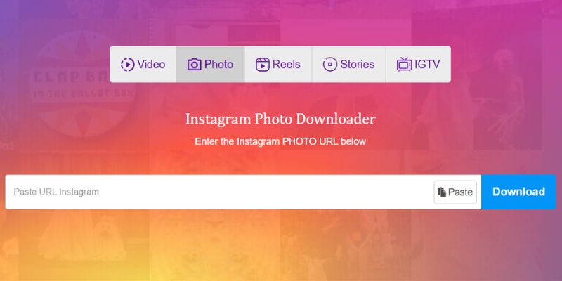 Công cụ tải ảnh Instagram Savegram